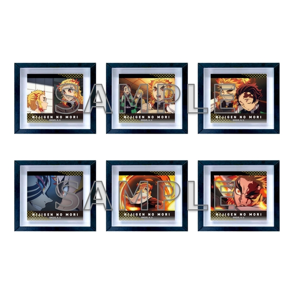 ▲煉獄杏寿郎(※)場面写フレームマグネット (全6種ブラインド)/880円(税込)