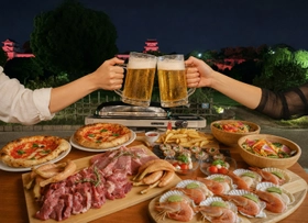 明石公園で、仕事帰りに乾杯！園内のカフェ「TTT」が夏限定『ビアガーデンBBQプラン』を7月15日から提供