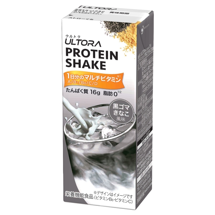 商品画像_ULTORA PROTEIN SHAKE(黒ゴマきなこ風味)