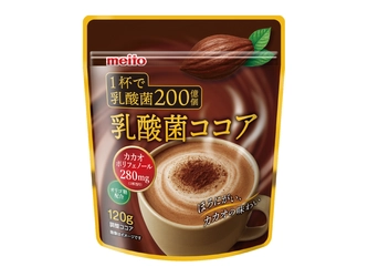 １杯で乳酸菌２００億個※さらにオリゴ糖配合！
乳酸菌ココア
２０２６年９月７日（月） 発売