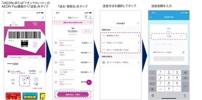 コード決済サービス「AEON Pay」 個人間送金機能を12月7日より提供開始