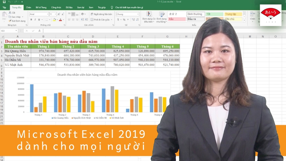 誰でもわかるMicrosoft Excel 2019 ベトナム版9