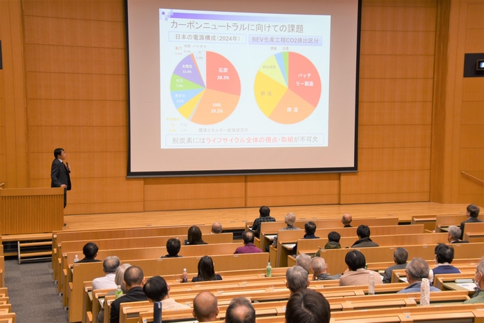 名城ホールで開催されたシンポジウム