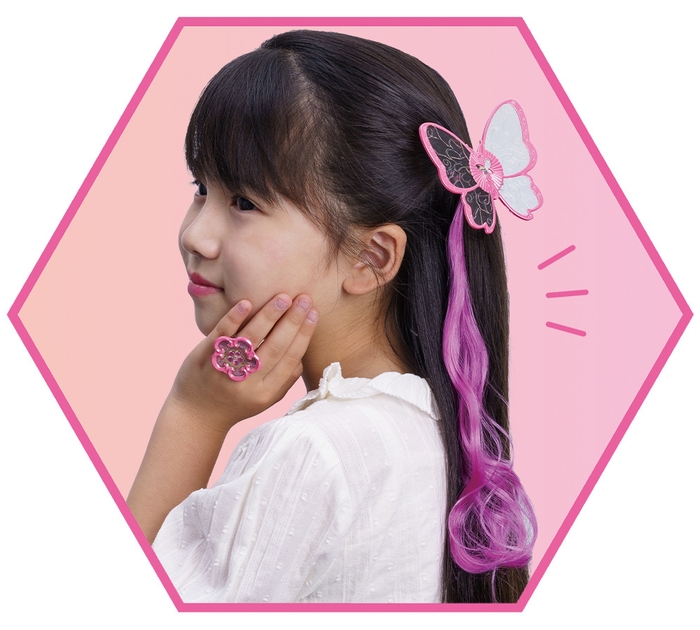 シャイニーアクセパクト 鬼滅の刃 栗花落カナヲ(着用イメージ)