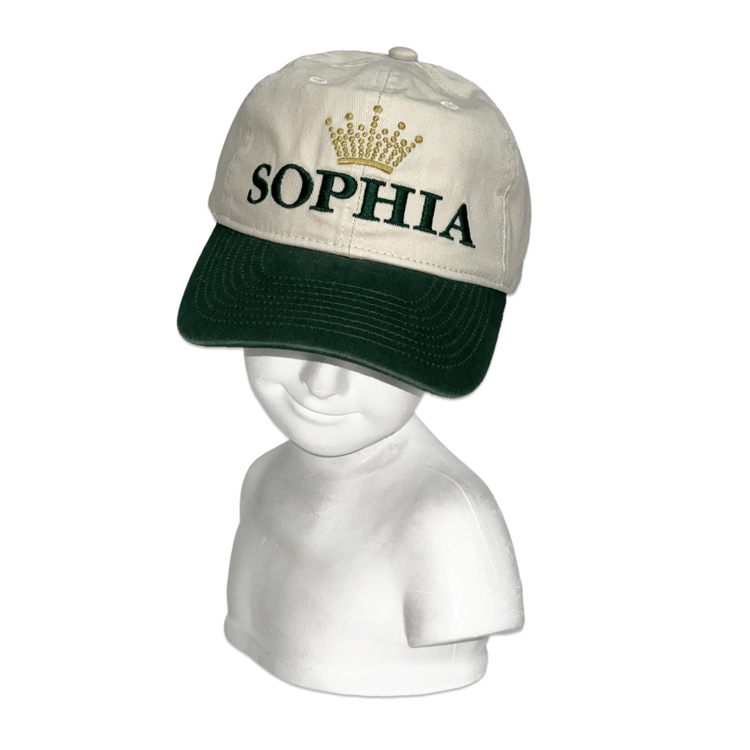 Cream/Green (mas-sophia-cap-cg)