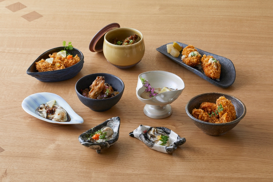 牡蠣のための器ができました