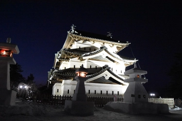 みちのく5大雪まつり！青森県弘前市にて、 2月8日から11日まで『弘前城雪燈籠まつり』を開催