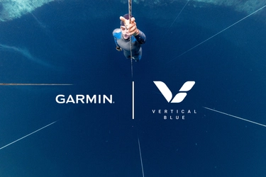 Garmin、バハマで開催される世界最高峰のフリーダイビング大会 「Vertical Blue」の公式スポンサーに初就任