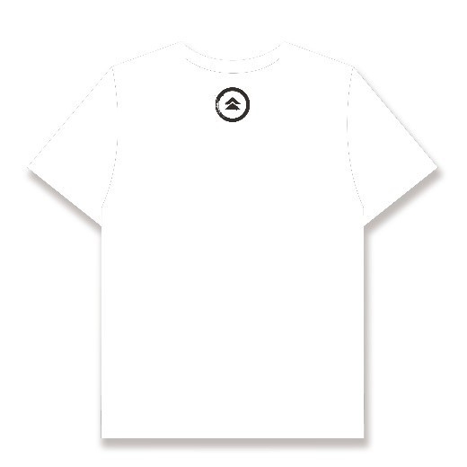 Ghost of Tsushima ロゴ&家紋Tシャツ (SAMURAIデザイン)ホワイト裏