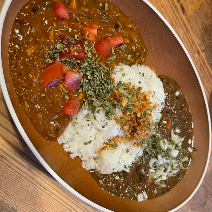 あいがけカレー1300円　