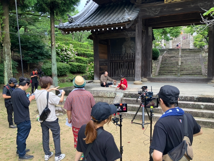 撮影風景／神呪寺