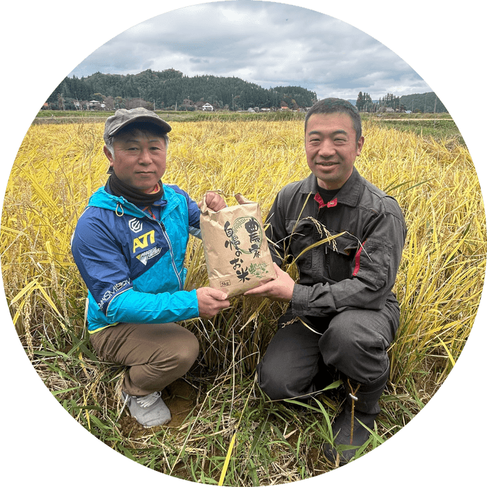 栗原市栗駒文字地区の若手農家さん