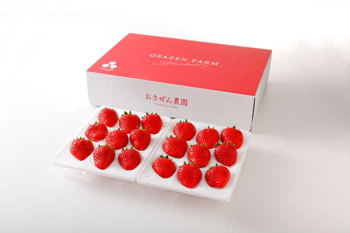 いちご(紅ほっぺ)9粒入り 2ホール