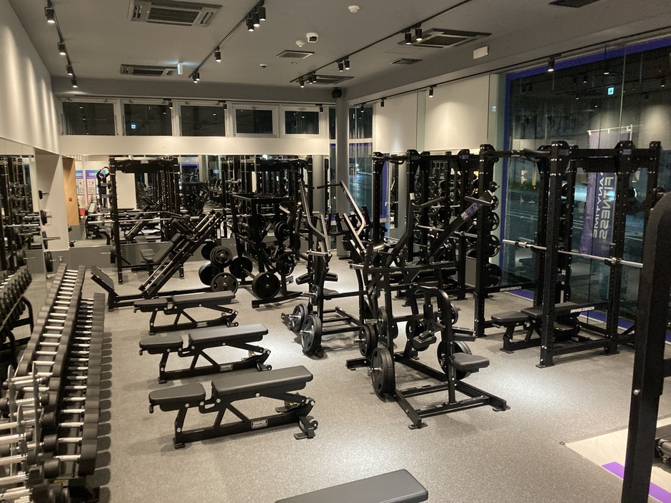 フリーウェイトエリア