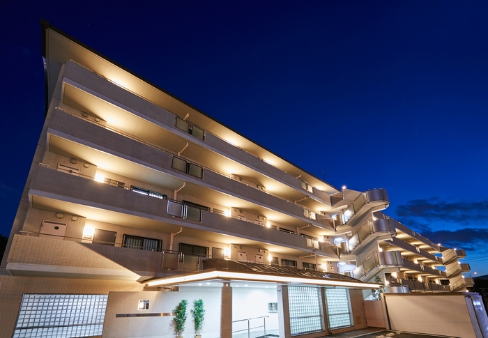 「リリファ大和」外観(平成29年1月撮影)