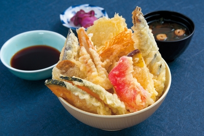 天ぷらのせ放題天丼