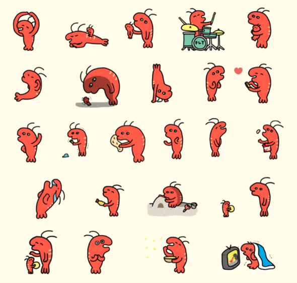 LINEスタンプ えっびっ2