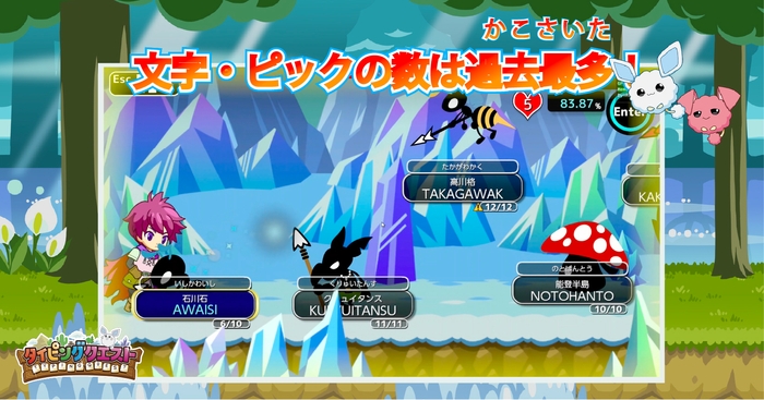 文字・ピックの数が過去最多!