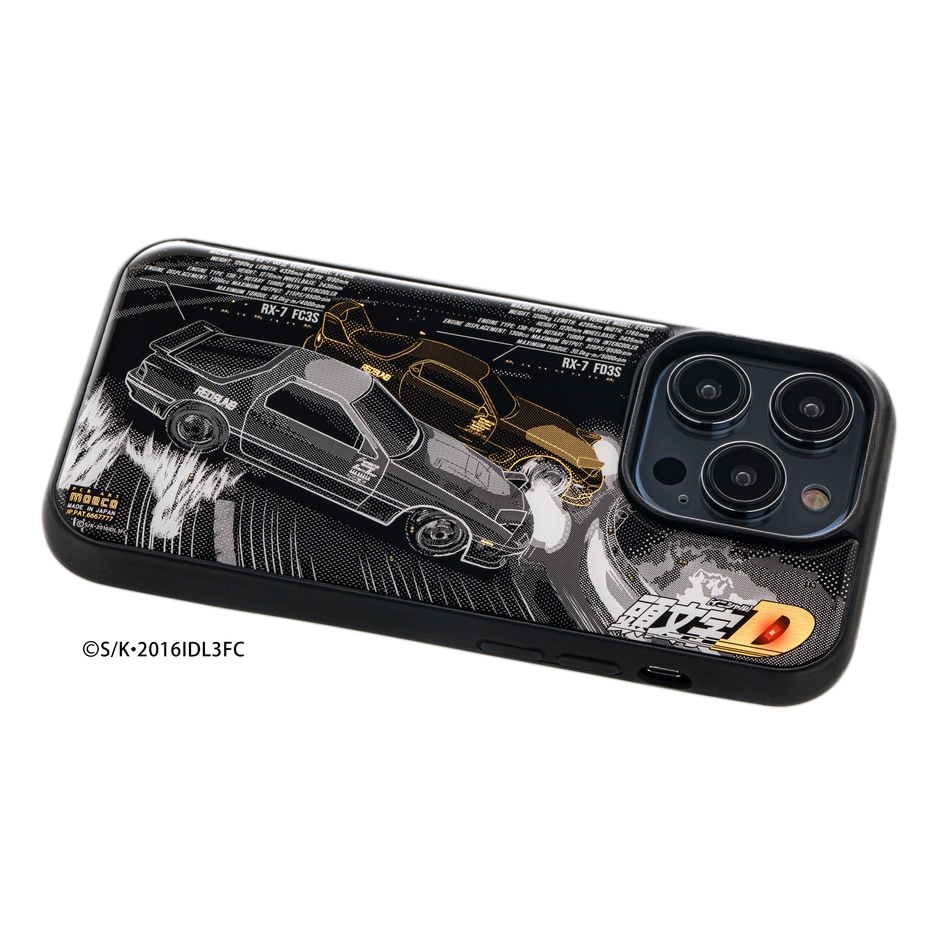 FLASH FC,FD 基板アートiPhone 14 Pro ケース　ななめ