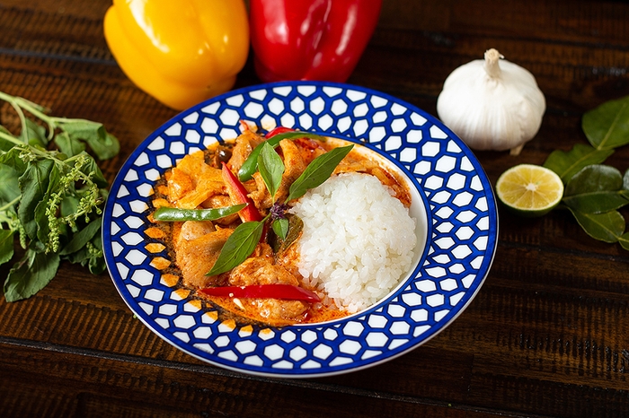 竹の子レッドカレー炒め