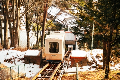 常盤館 登山電車