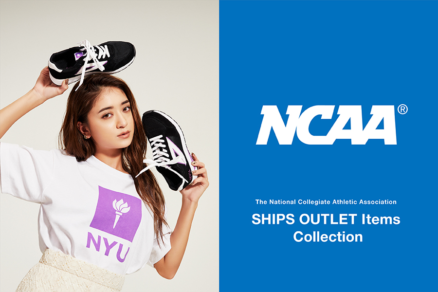 NCAA＞ SHIPS OUTLET 別注アイテムも登場！ カレッジスポーツアイテム 