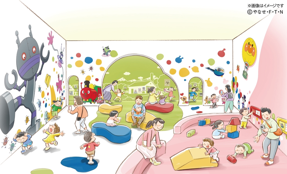 ベビーエリア&えほんコーナー※画像はイメージです