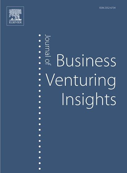 論文が掲載されたJournal of Business Venturing Insights