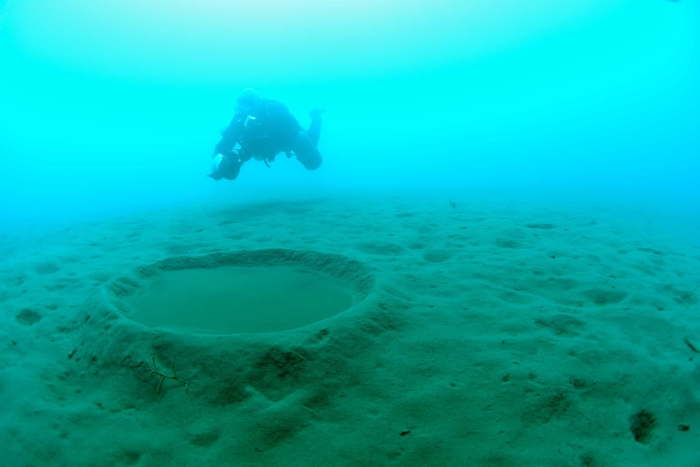 湧水エリア