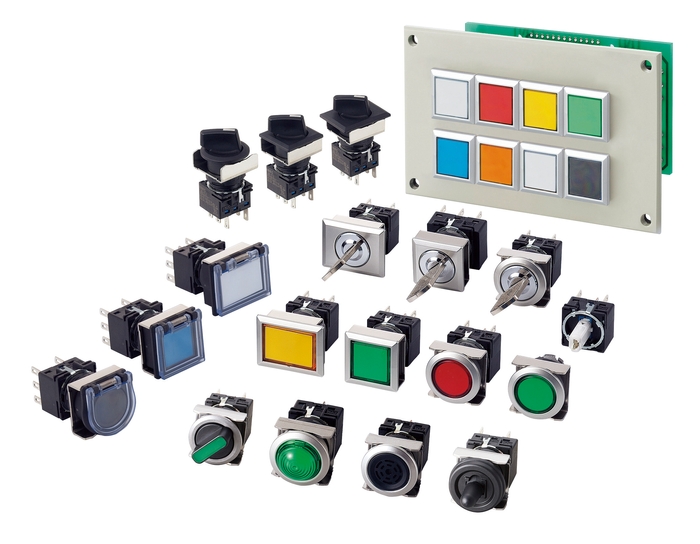 IDEC製品 スイッチ LBシリーズ フラッシュシルエット