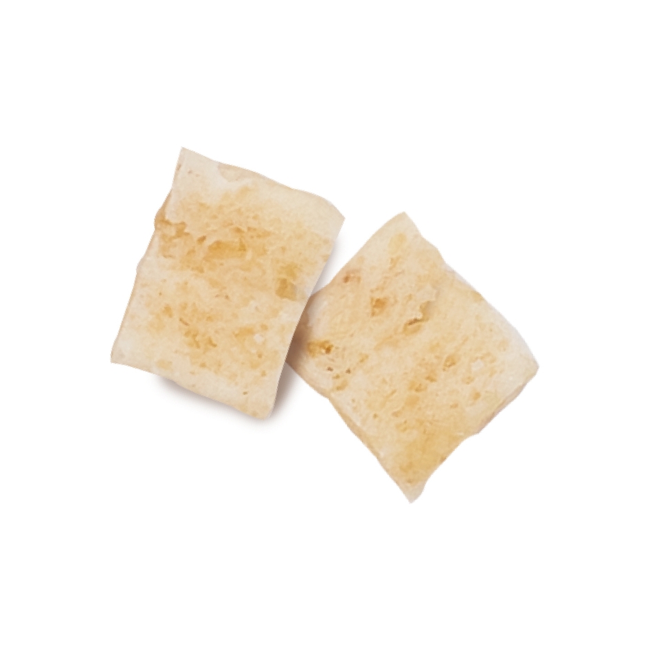 『ハムスター・リスのもちっとササミぱん』中身