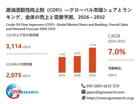 2032年、原油流動性向上剤（COFI）市場は3114百万米ドル規模へ｜2026-2032年CAGR 7.0%予測