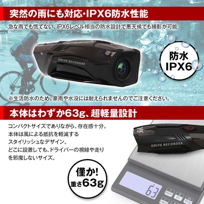 BDVR-B001　最軽量モデル驚異の63g
