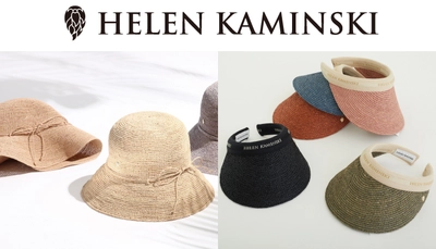 ヘレンカミンスキー(HELEN KAMINSKI) 秋にも使えるラフィアハットのご紹介【MOONBAT ONLINE SHOP 】