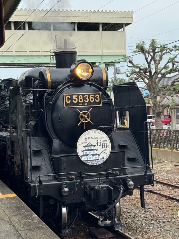 SL日本遺産のまち行田号　2026年7月運行時の様子3