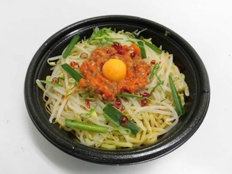 【東海地区限定】 愛知県一宮市の人気ラーメン店 “めん屋ＪＩＮ”監修　「台湾まぜそば」＆「どてカラ丼」 １/３１（火）よりミニストップにて発売開始！