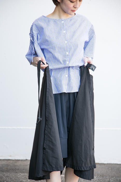 自転車置き場でクイックに脱着