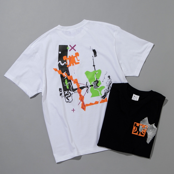 Paper Music オリジナルTシャツ　各¥4,950 (inc. tax) 　2色展開