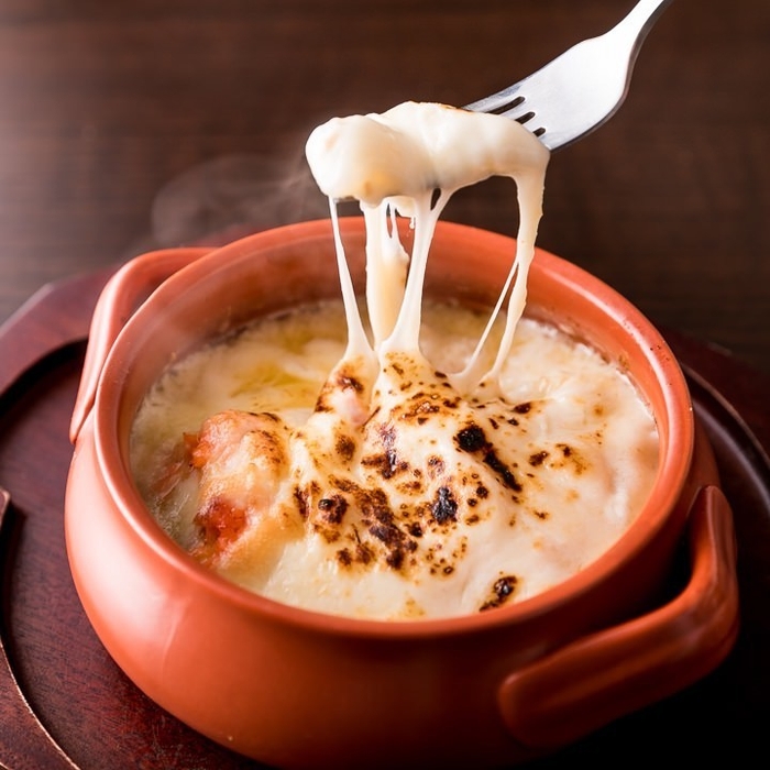 秋鮭ポテトグラタン