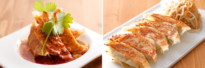 ヴィーガン 四川焼き餃子とヴィーガン もやし焼き餃子