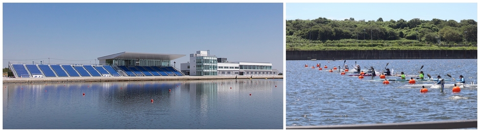 今回のイベントの舞台となる海の森水上競技場の写真