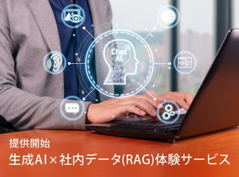 企業の課題解決を支援する生成AI×社内データ(RAG)体験　 新サービスの提供を11月12日より正式に開始