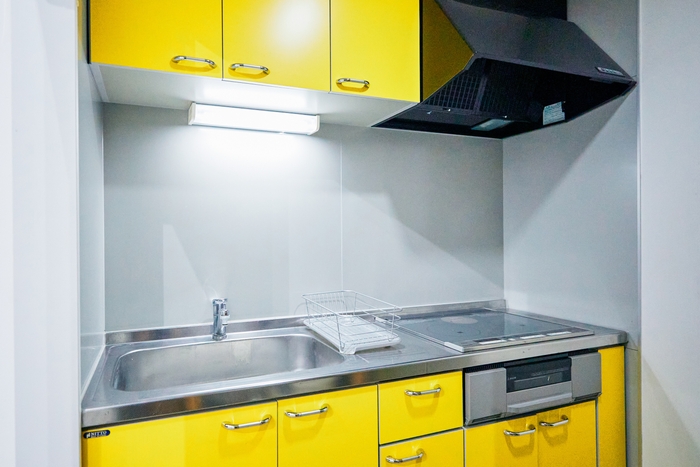 IH型システムキッチン完備