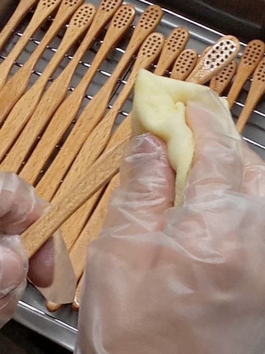 オイルフィニッシュシーン