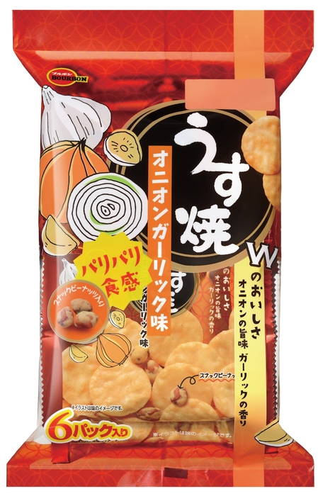うす焼オニオンガーリック味6P