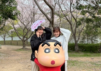 ▲可愛いプロップスと一緒に撮影しよう!