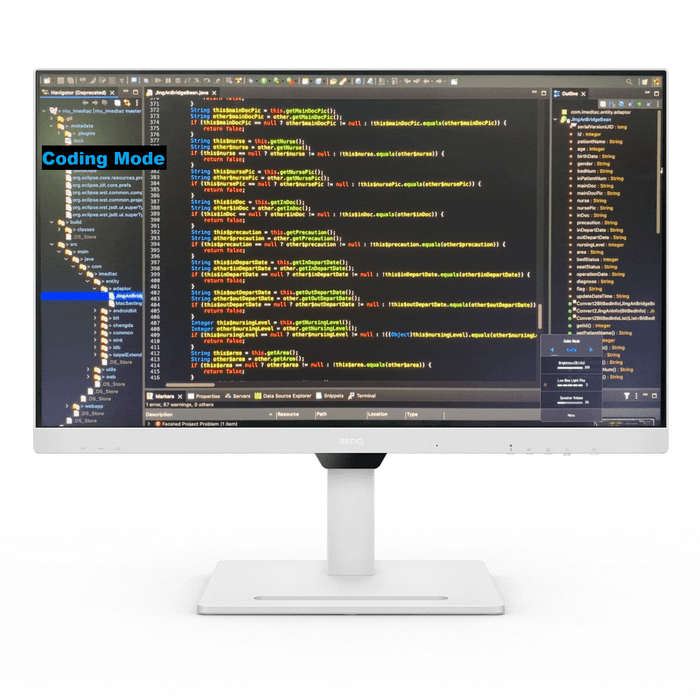 プログラミングに適した「コーディングモード」を搭載