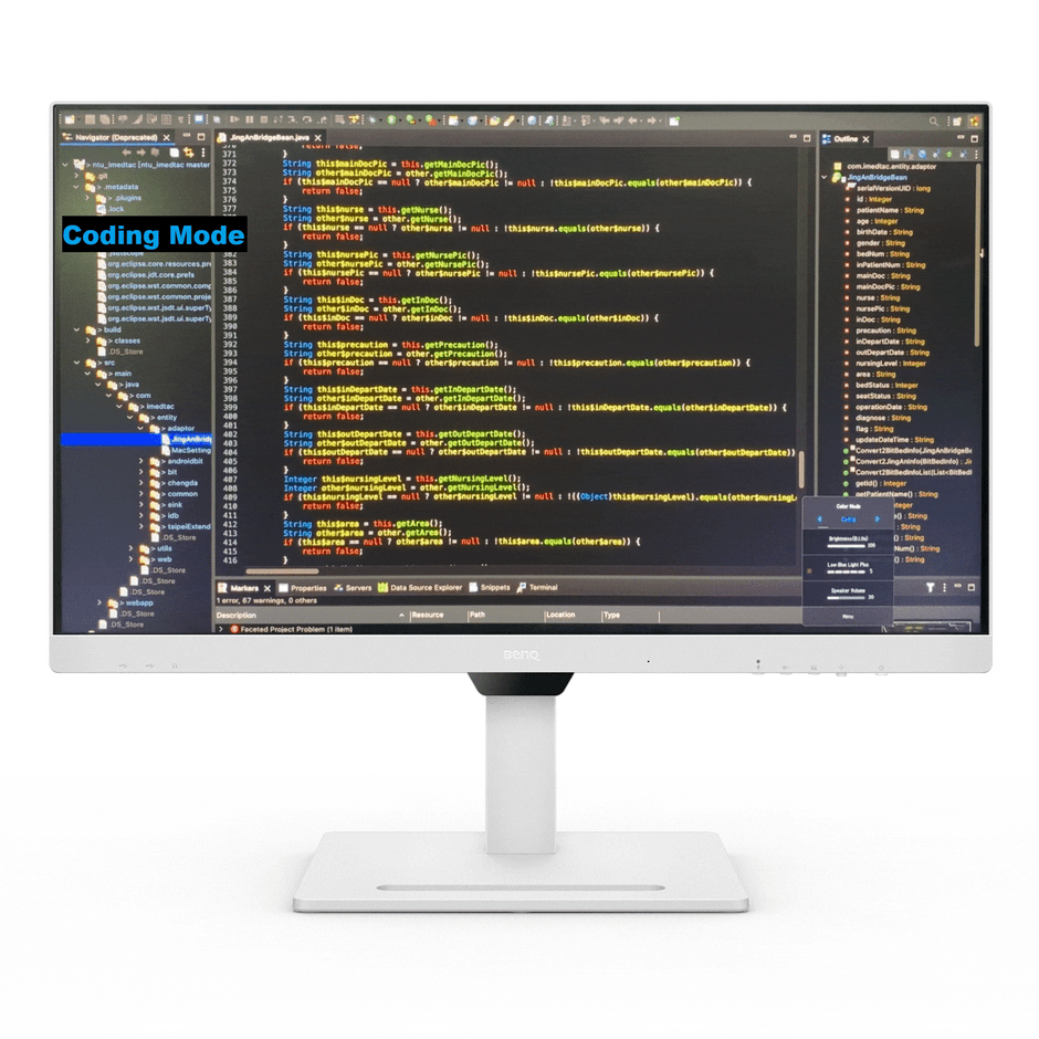 プログラミングに適した「コーディングモード」を搭載