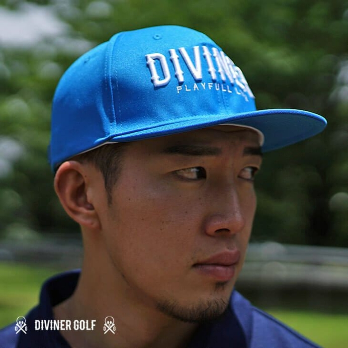 DIVINER GOLF ロゴベースボールキャップ