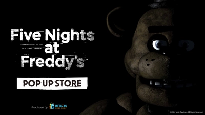 大人気ホラーゲーム「Five Nights at Freddy's」の 公式POP UP STOREが 新宿マルイアネックスとなんばマルイにて期間限定で開催！